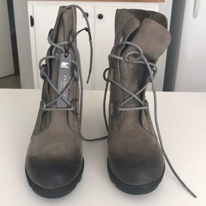 Sorel wedge boots